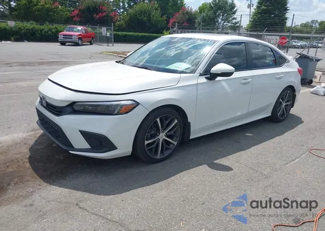 2022 Honda Civic Touring from USA, damaged, VIN 2HGFE1F94NH327982